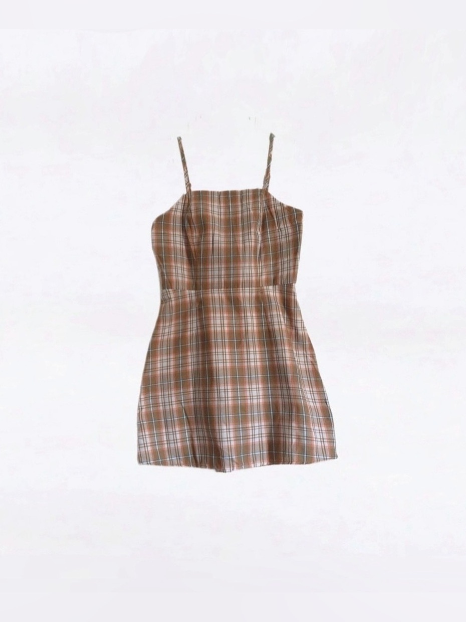 3 For $25 : No Boundaries Plaid Dress